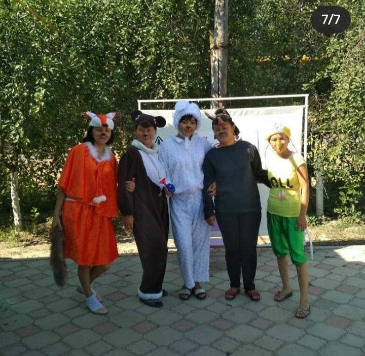 "Аю мен маса" ертегісіне көрініс