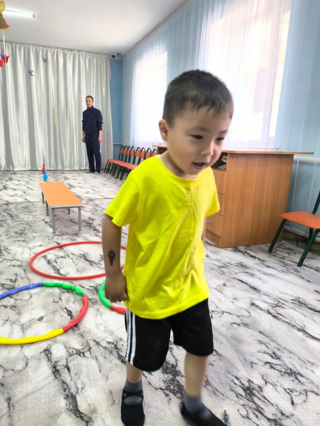 "Шынықсаң шымыр боларсың" дене шынықтыру оқу - әрекеті